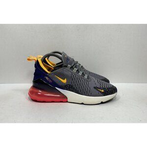 Nike Air Max 270 GS Regency Purple Laser Orange Women's Size 7 / 5.5Y CI9941-500